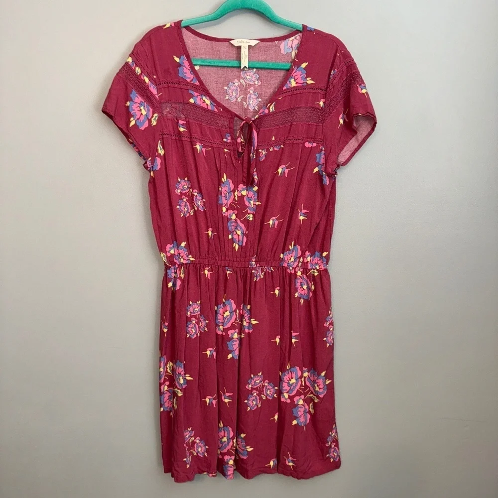 EUC Matilda Jane Floral Mama Peasant Stretch Waist Dress Size XL - Picture 2 of 5